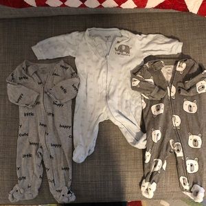 (3) pairs of Carter’s 3 mo Pajamas